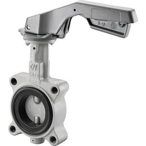 Vlinderklep middenflens PN16 met EPDM-pakking DN125 Oventrop